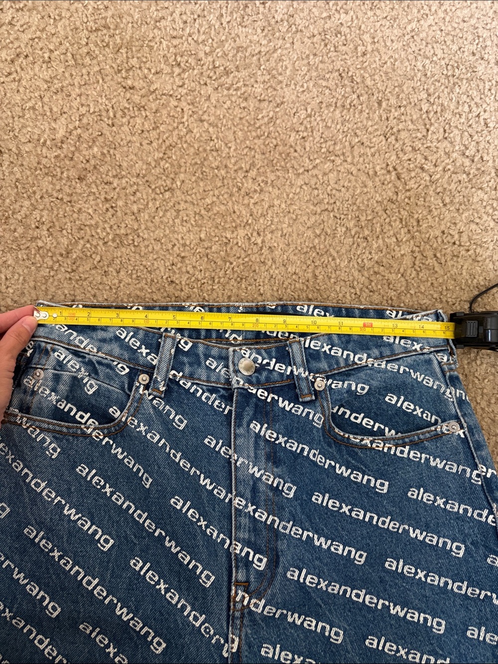 Alexander Wang Logo Jeans - Picture 7 of 10